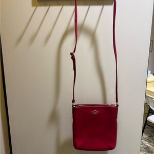 Coach Cherry Red Crossbody Bag